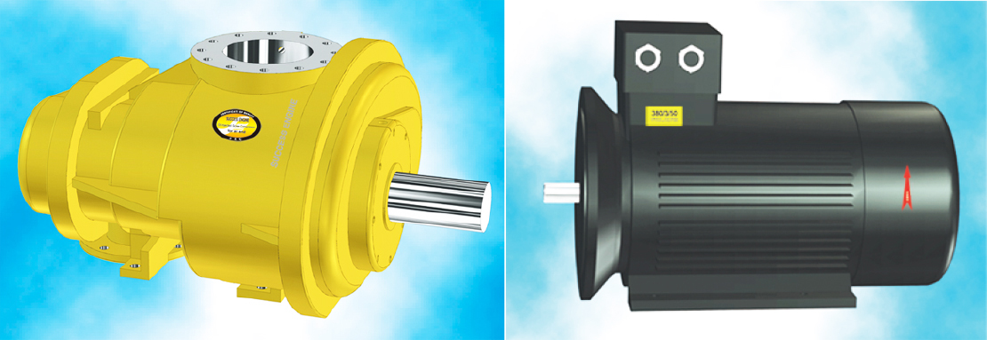 Unidade compressora + motor